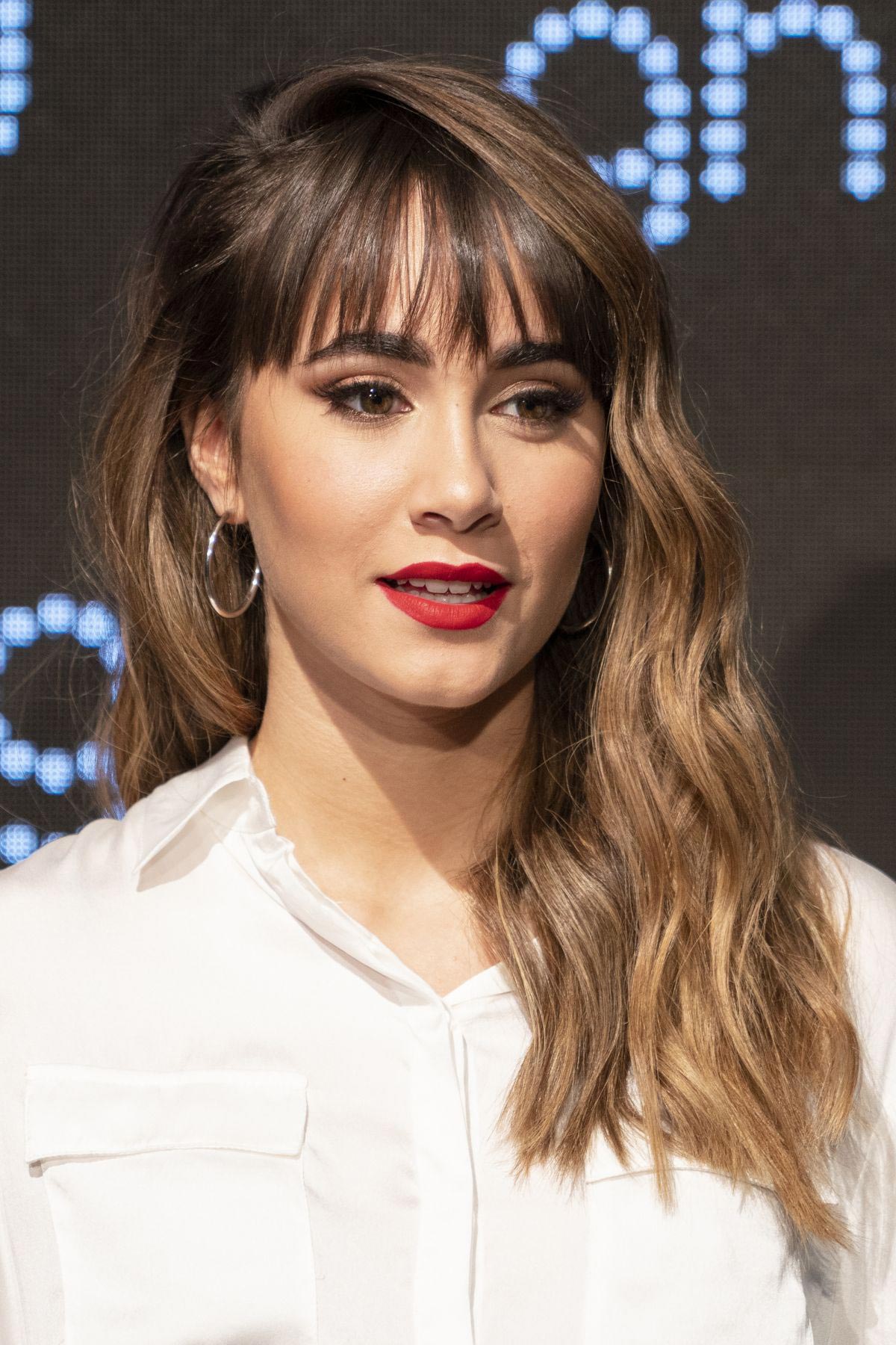 Aitana at Larga Vida A Las Reinas Christmas Campaign Presentation in Madrid 2018/11/07