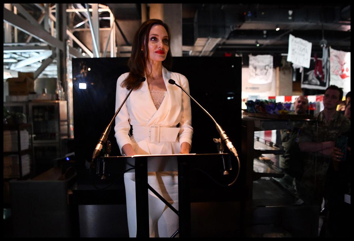 Angelina Jolie at Fighting Stigma Through Film in London 2018/11/23