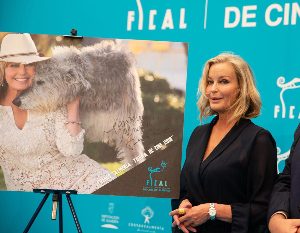 Bo Derek Honored at Almeria Walk of Fame at Almeria Film Festival 2018 in Madrid 2018/11/24