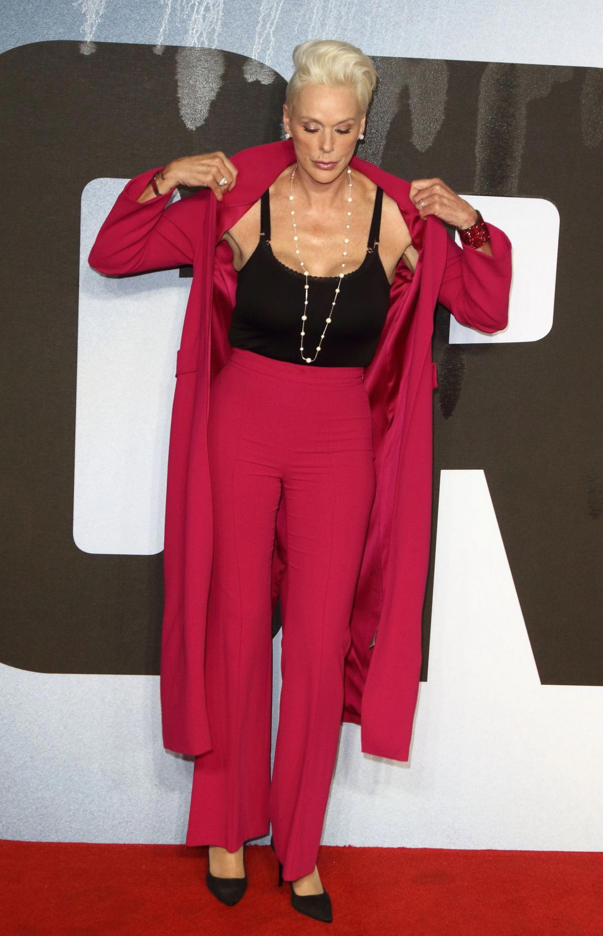 Brigitte Nielsen at Creed II Premiere in London 2018/11/28