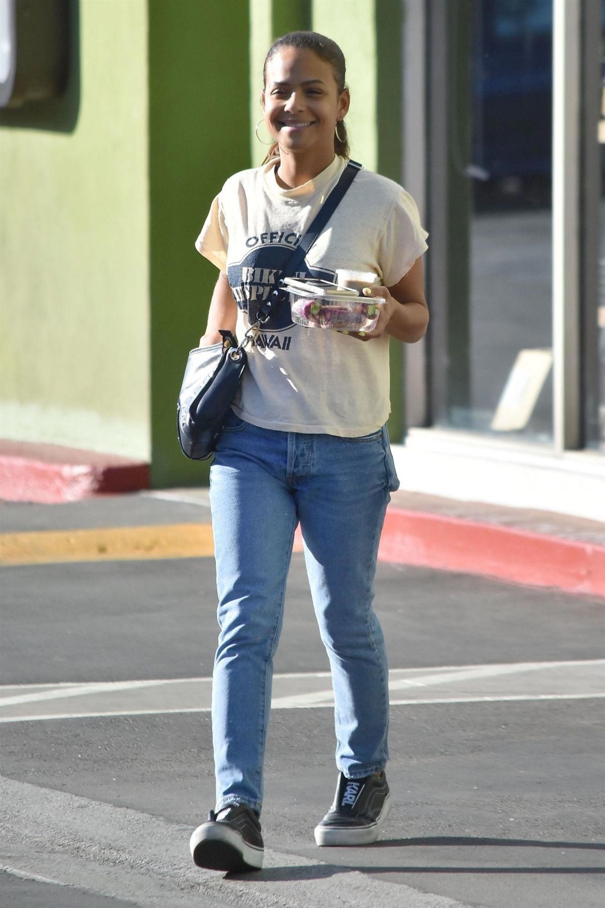Christina Milian Out in Los Angeles 2018/11/08