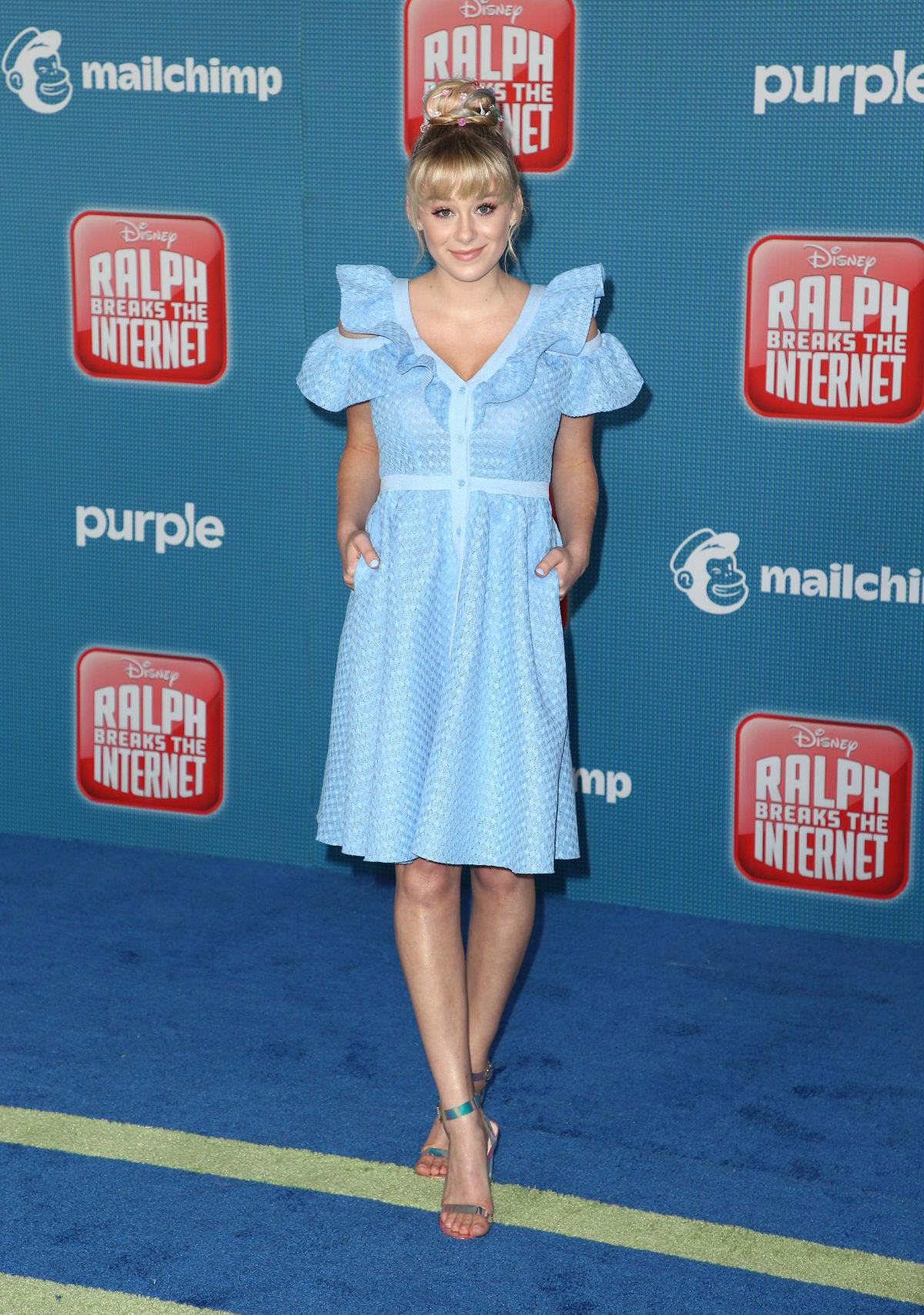 DeVore Ledridge at Ralph Breaks the Internet Premiere in Hollywood 2018/11/05