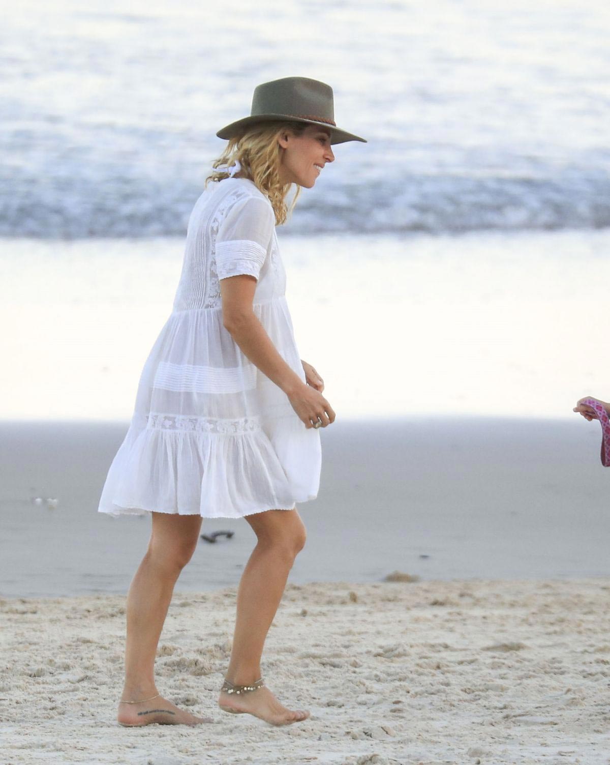 Elsa Pataky on the Beach in Byron Bay 2018/11/26