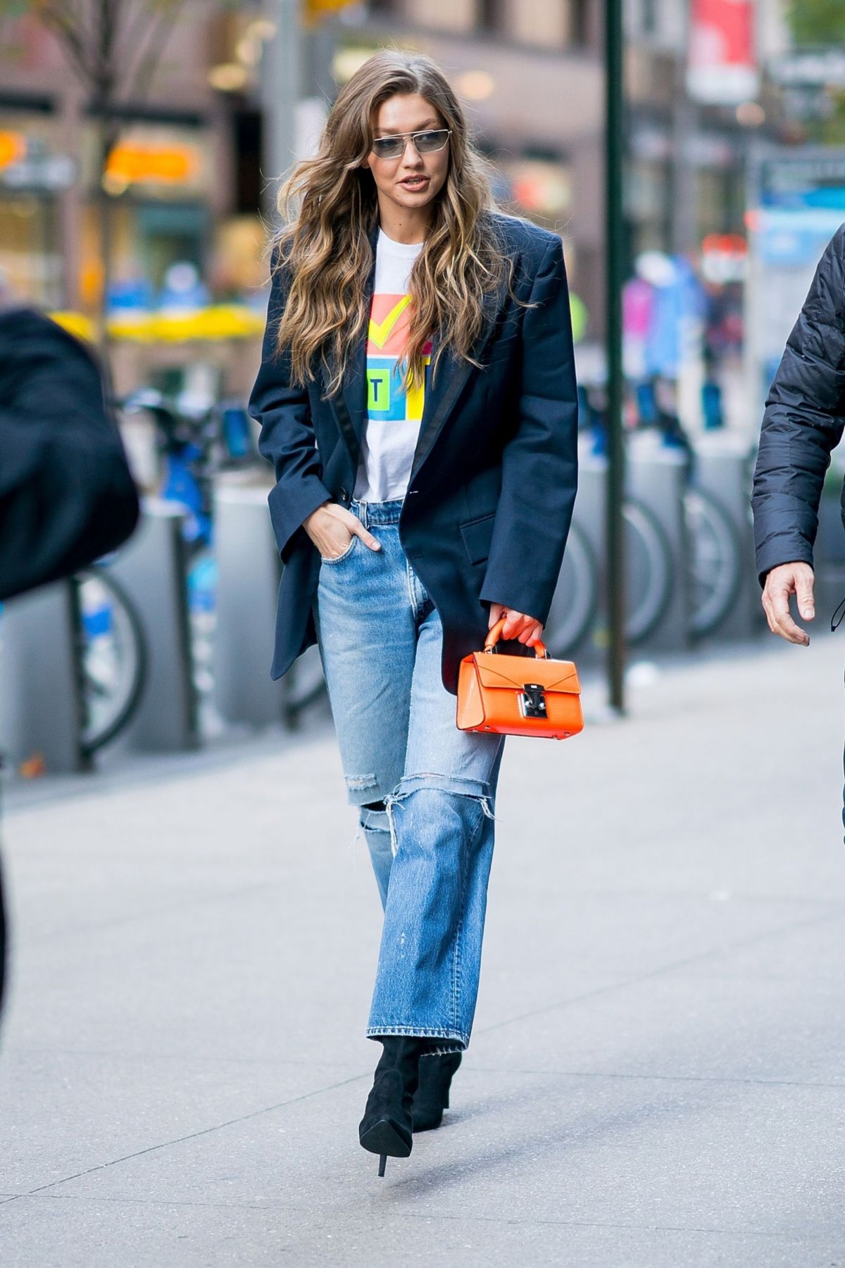 Gigi Hadid at Victoria