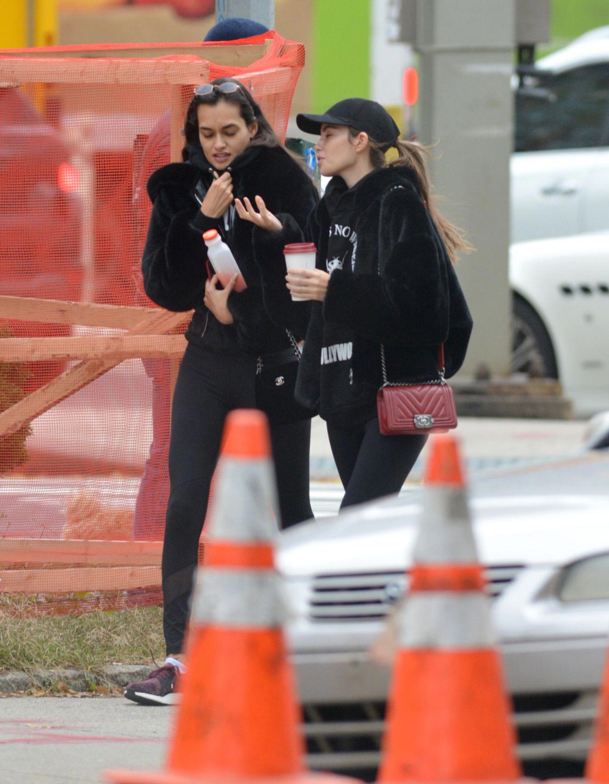 Gizele Oliveira and Cindy Mello at a Gym in New York 2018/11/07