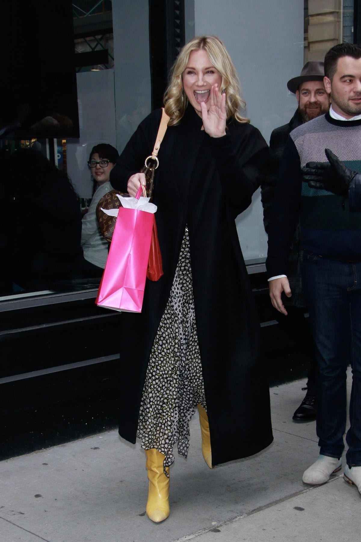 Jennifer Nettles Leaves Build Series in New York 2018/11/27