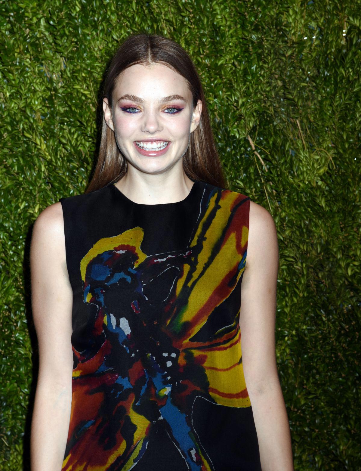 Kristine Froseth at CFDA/Vogue Fashion Fund 15th Anniversary in New York 2018/11/05