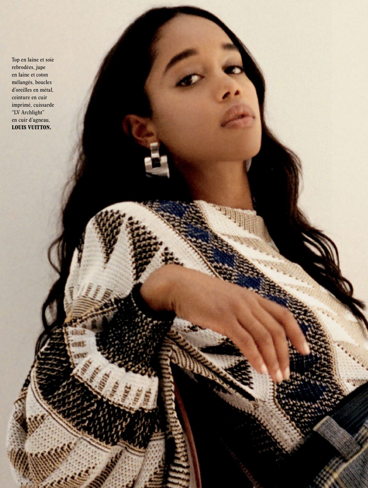 Laura Harrier in L