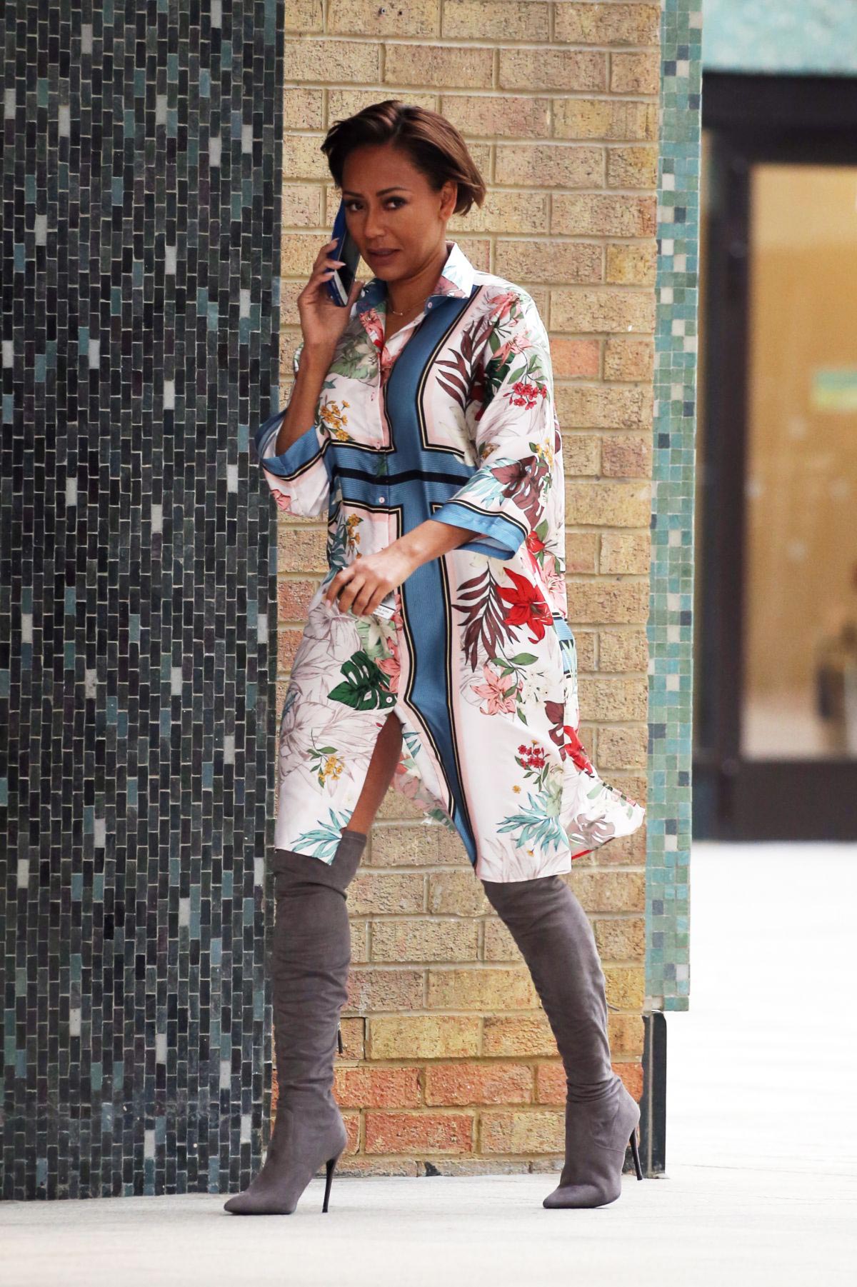 Melanie Brown at ITV Studios in London 2018/11/26