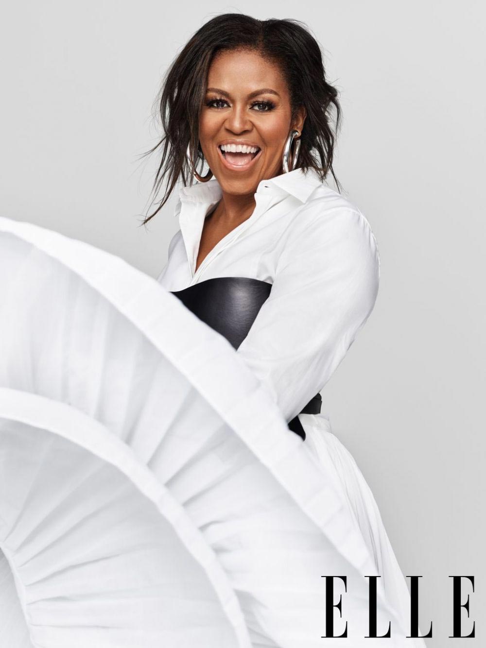 Michelle Obama in Elle Magazine, December 2018