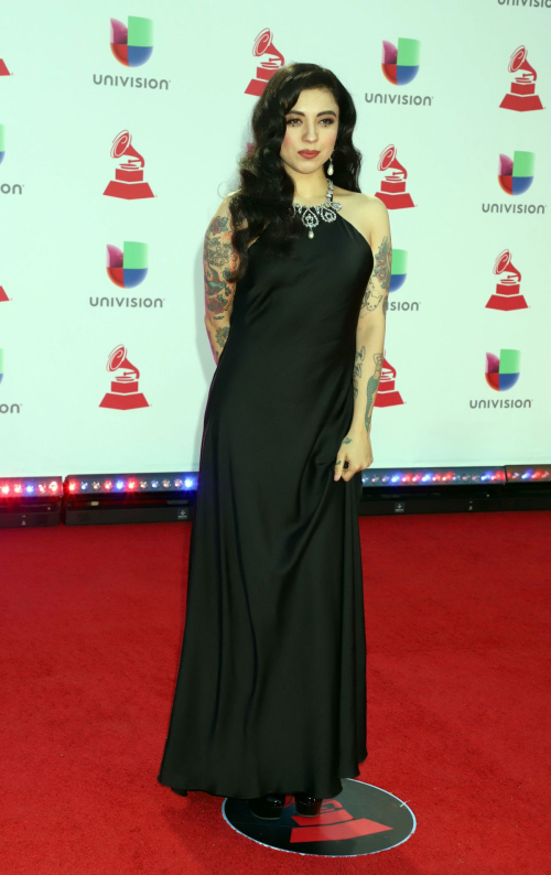 Mon Laferte at 2018 Latin Grammy Awards in Las Vegas 2018/11/15 2