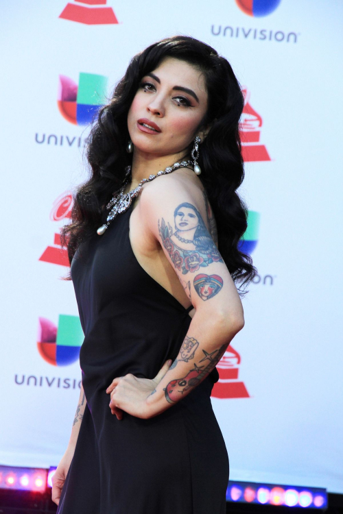 Mon Laferte at 2018 Latin Grammy Awards in Las Vegas 2018/11/15 3