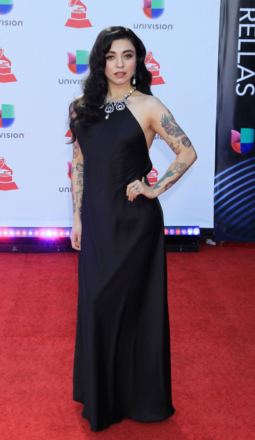 Mon Laferte at 2018 Latin Grammy Awards in Las Vegas 2018/11/15 5