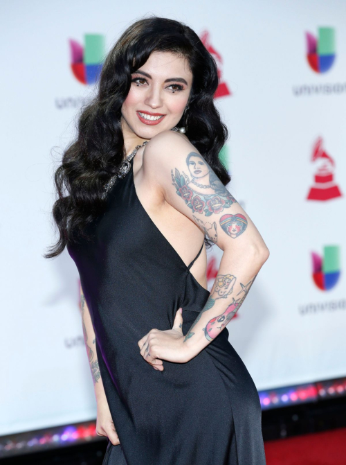Mon Laferte at 2018 Latin Grammy Awards in Las Vegas 2018/11/15 7