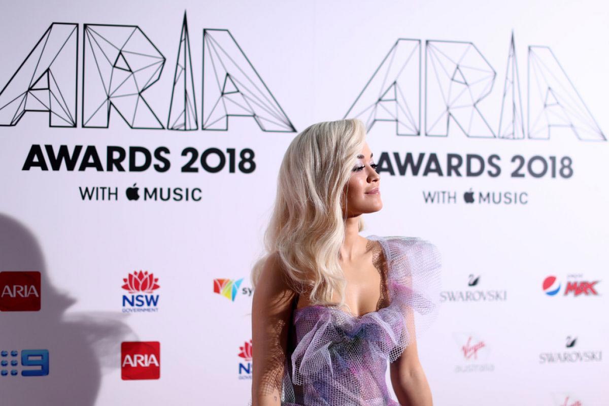 Rita Ora at Aria Award 2018 in Sydney 2018/11/28
