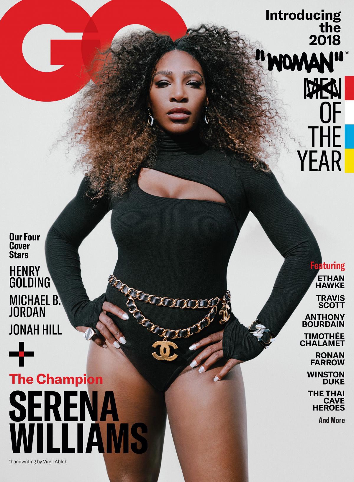 Serena Williams on The Cover of GQ 2018 Women of The Year Issue