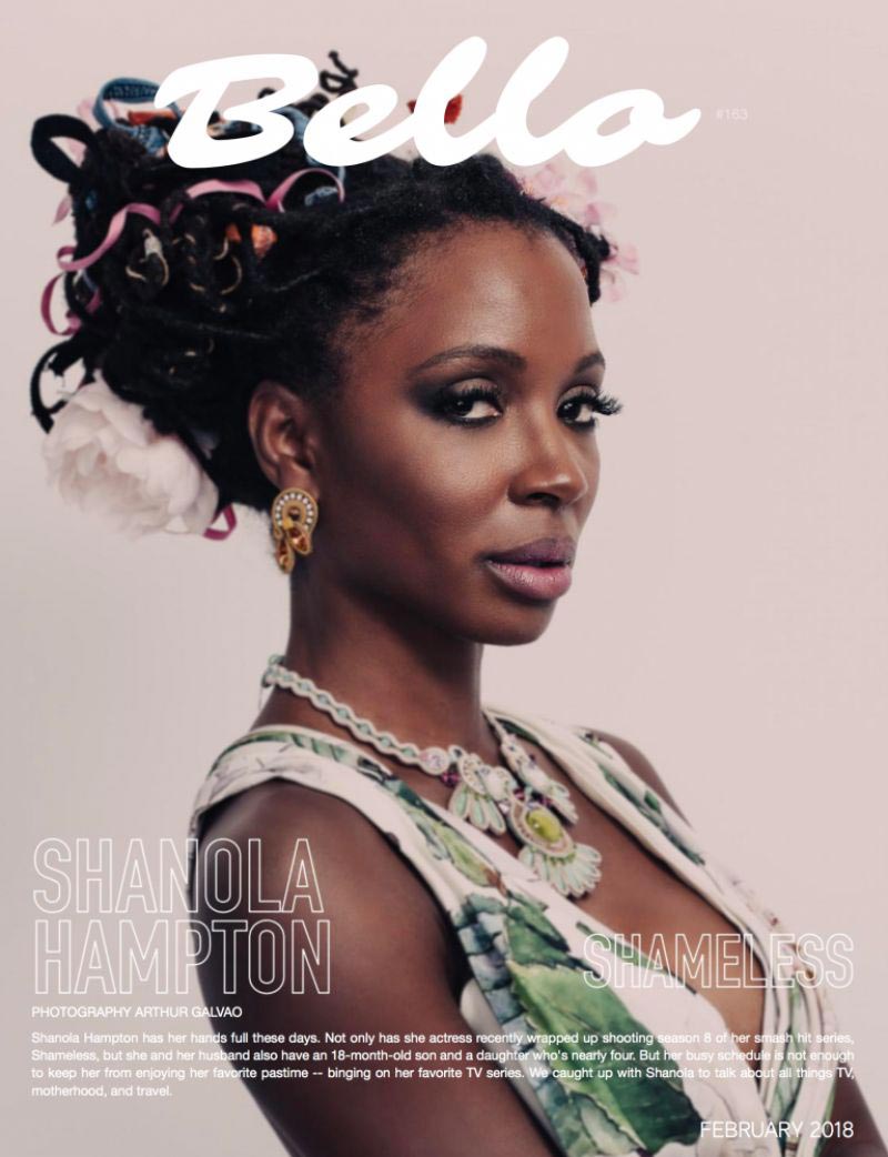 Shanola Hampton in Bello Magazine, February 2018