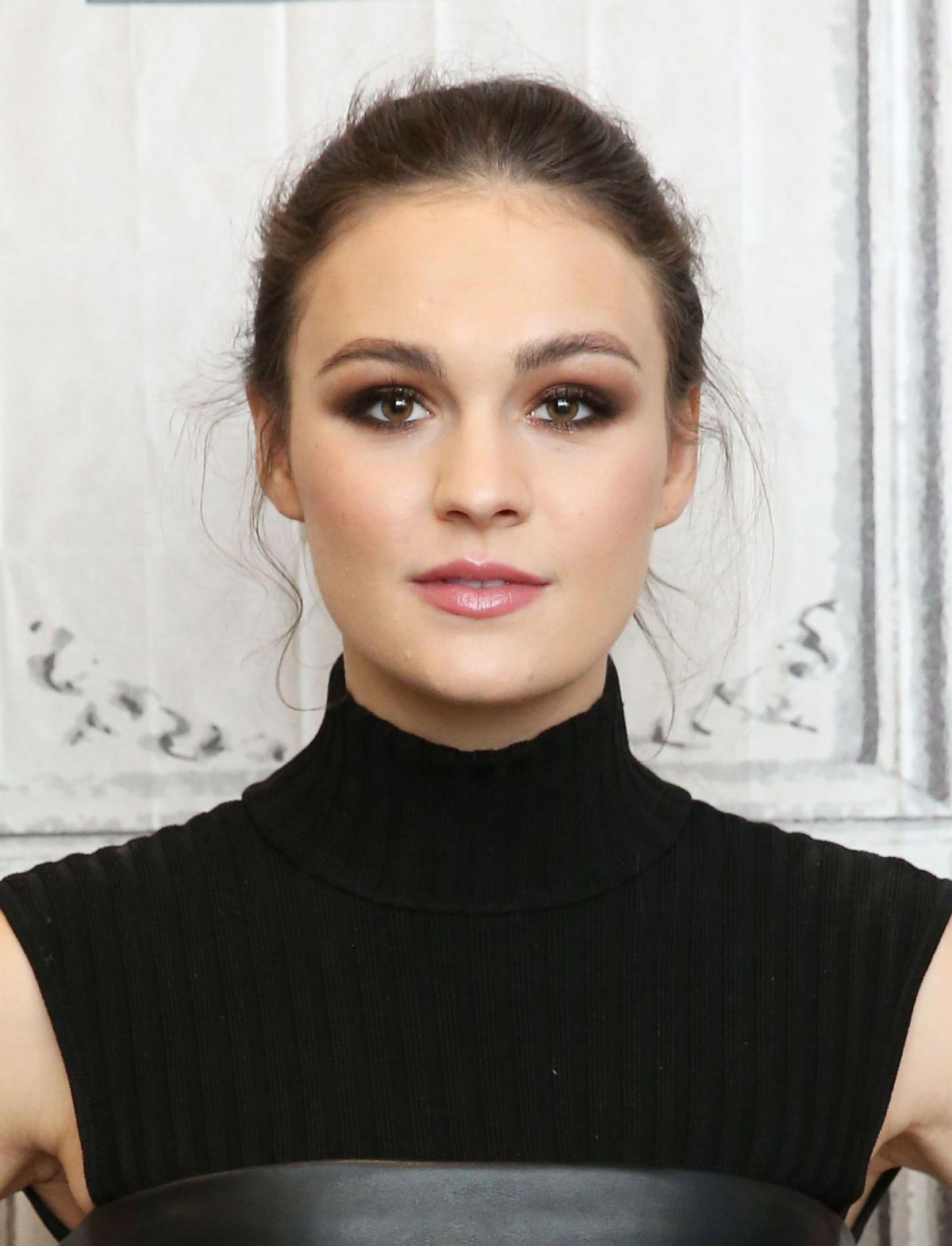 Sophie Skelton at AOL Build in New York 2018/10/31