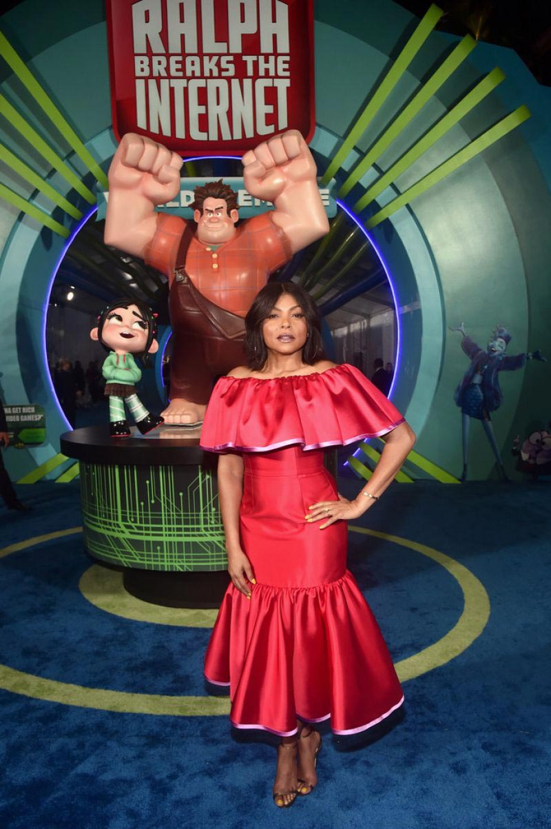 Taraji P. Henson at Ralph Breaks the Internet Premiere in Hollywood 2018/11/05