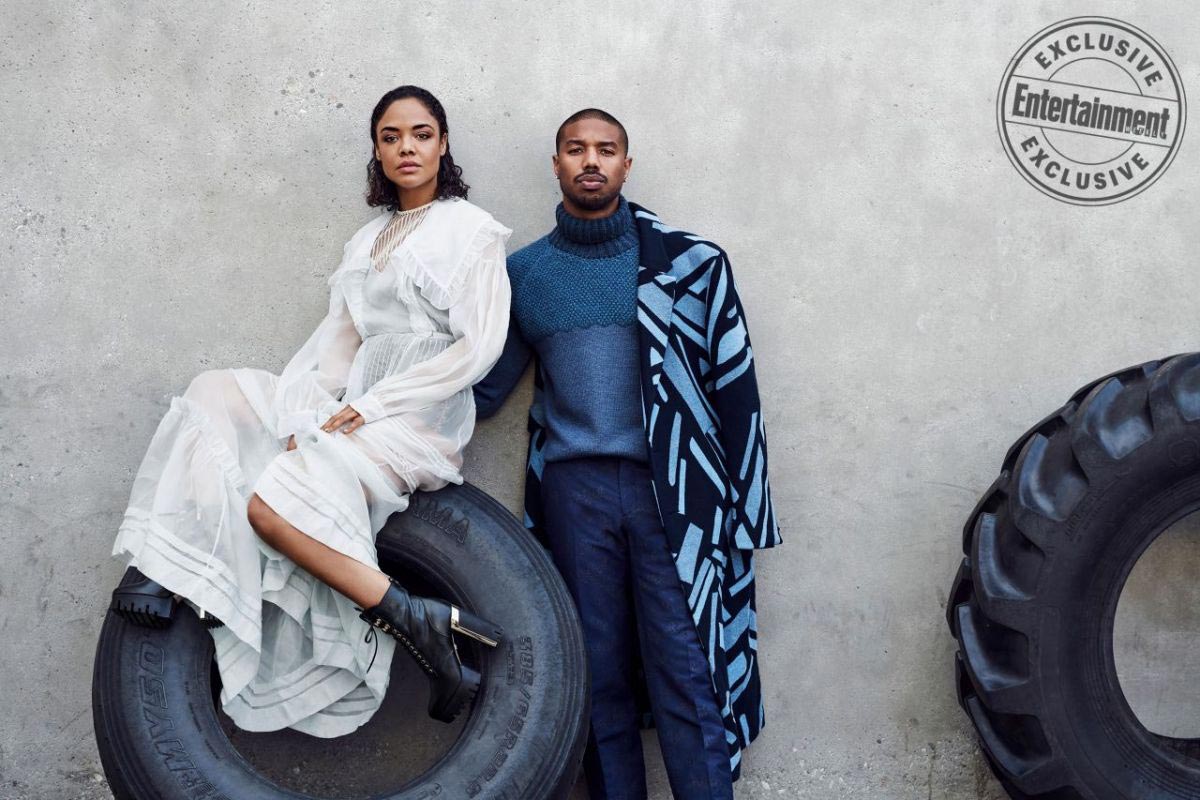 Tessa Thompson in Entertainment Weekly Magazine, November 2018