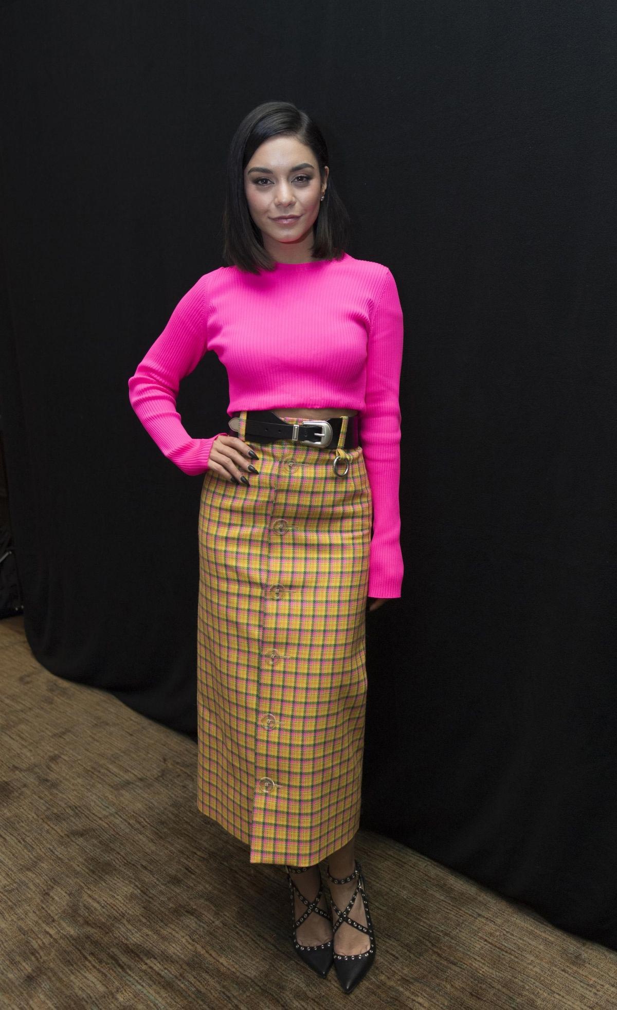 Vanessa Hudgens at Second Act Press Conference in Beverly Hills 2018/11/03
