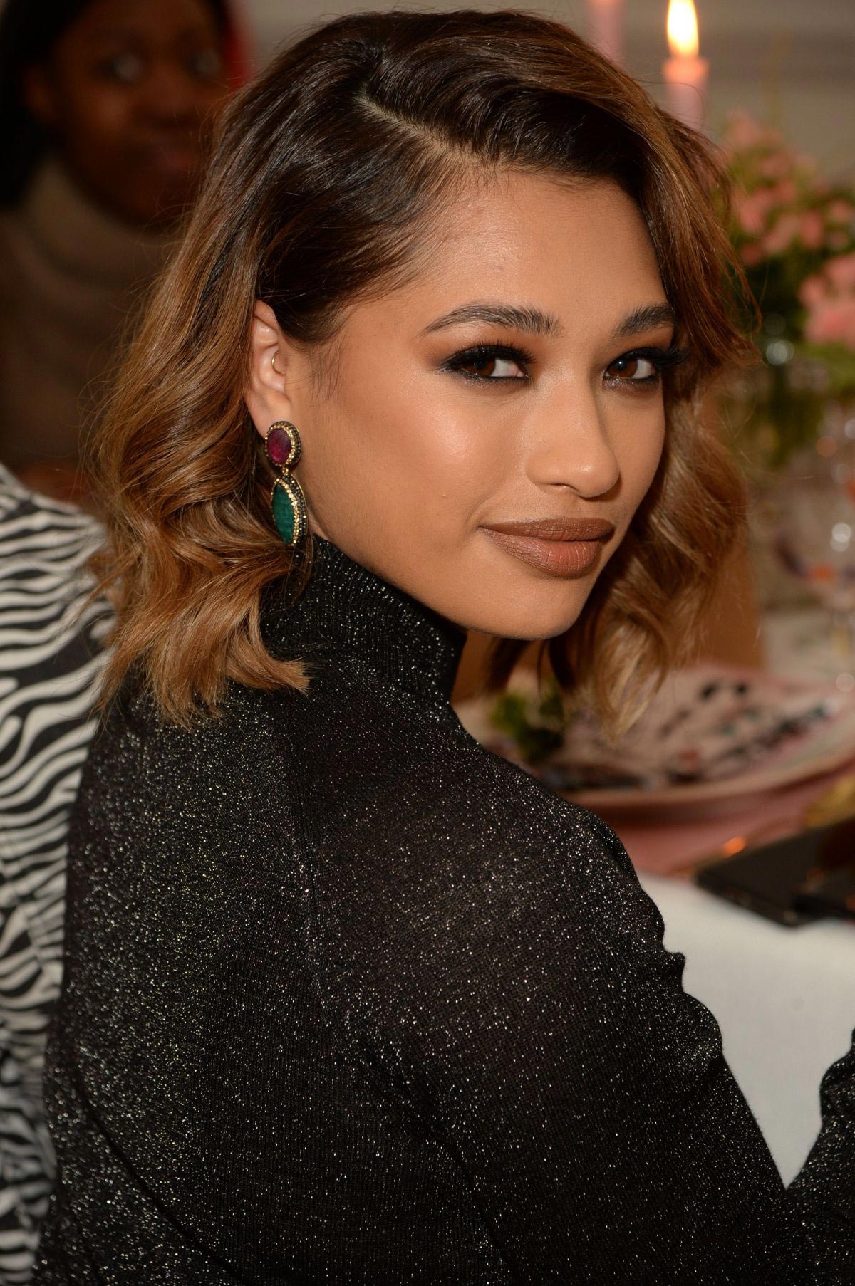 Vanessa White and Nicola Roberts at Intimate Dinner for Lindex in London 2018/11/22