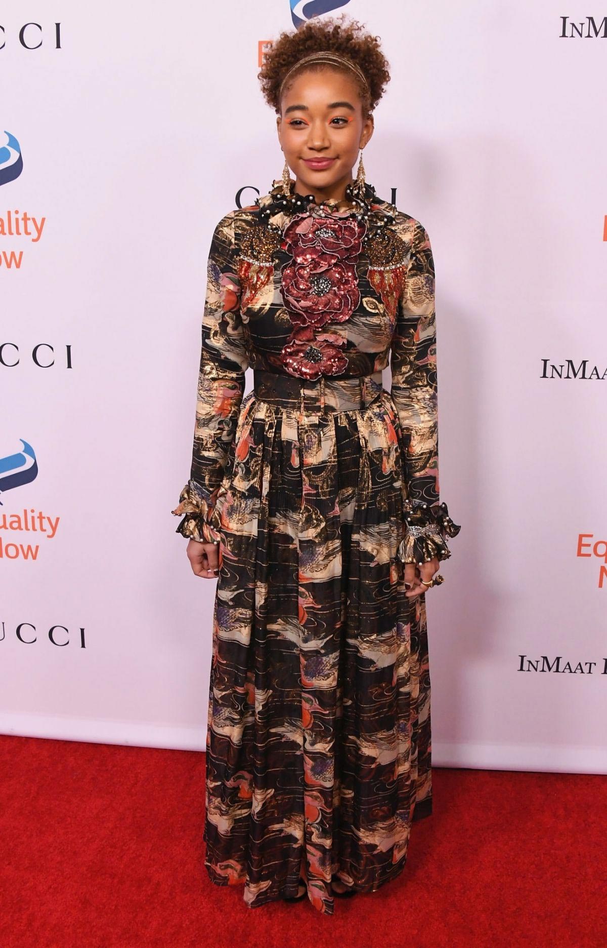 Amandla Stenberg at Make Equality Reality Gala in Beverly Hills 2018/12/03