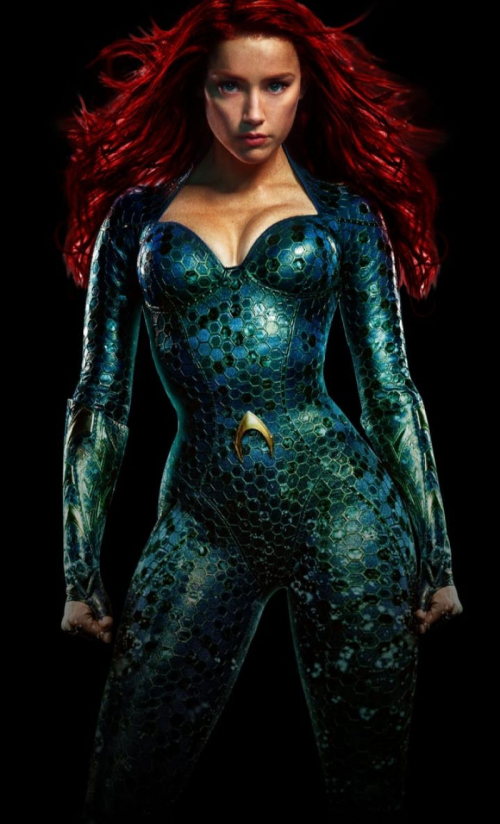 Amber Heard at Aquaman Posters and Promos Photos 3