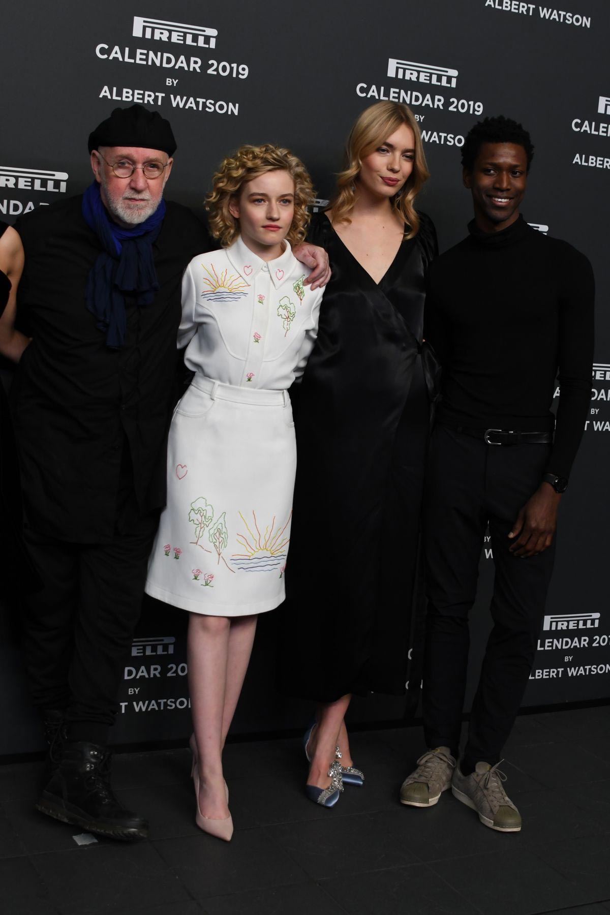 Astrid Eika at Pirelli Calendar 2019 Launch Gala in Milan 2018/12/05