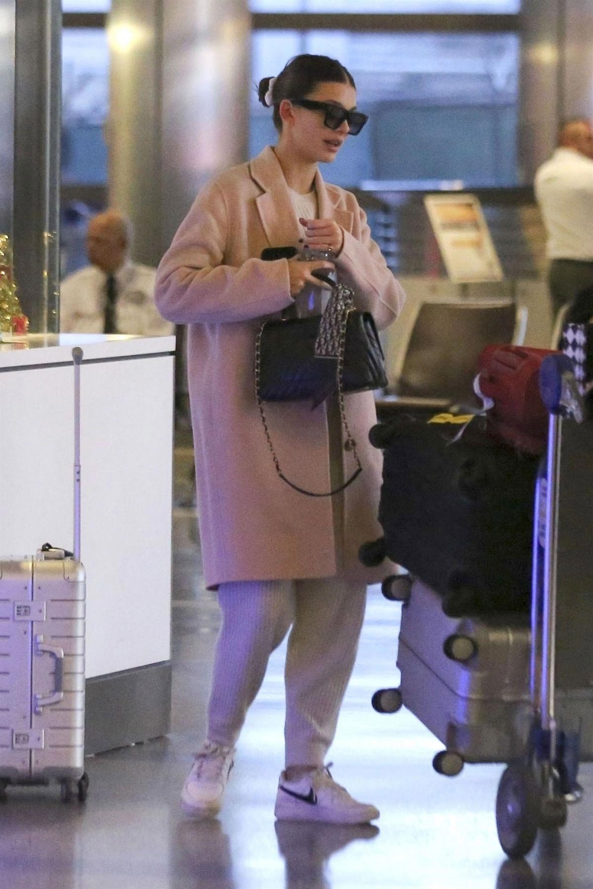 Camila Morrone at Los Angeles International Airport 2018/12/04