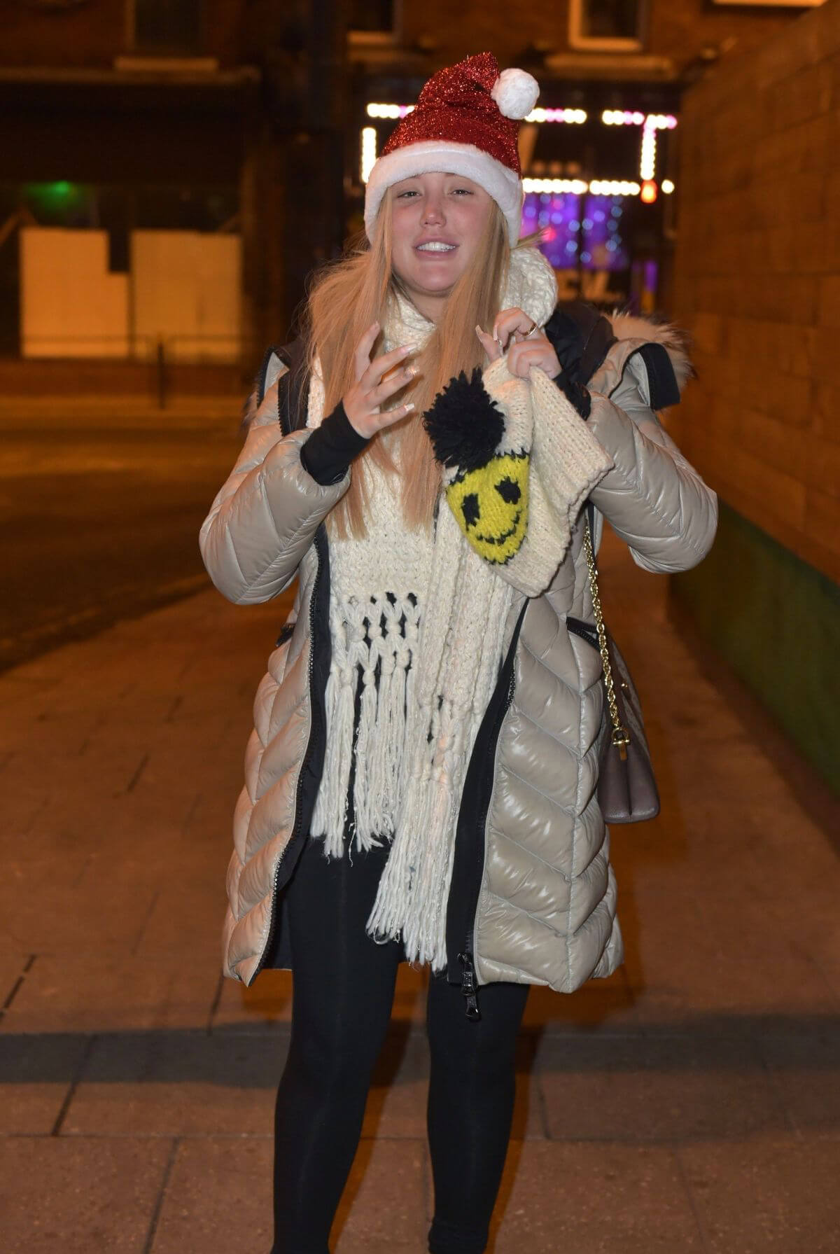 Charlotte Crosby at Heathrow Airport 2018/12/24