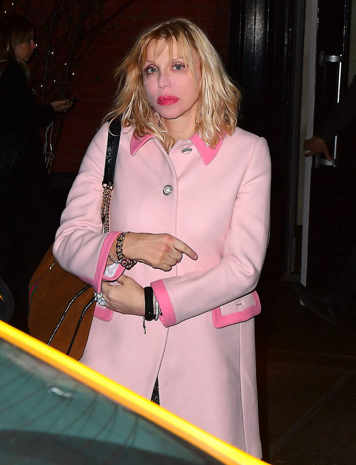 Courtney Love at Mercer Kitchen in New York 2018/12/11