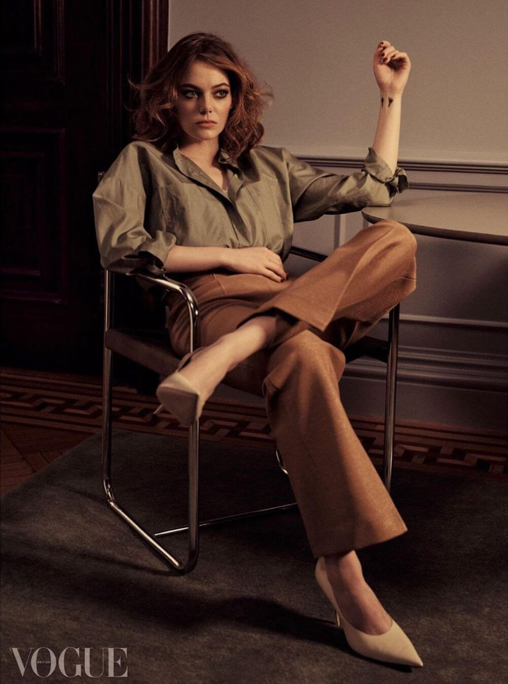 Emma Stone in Vogue Magazine,UK February 2019