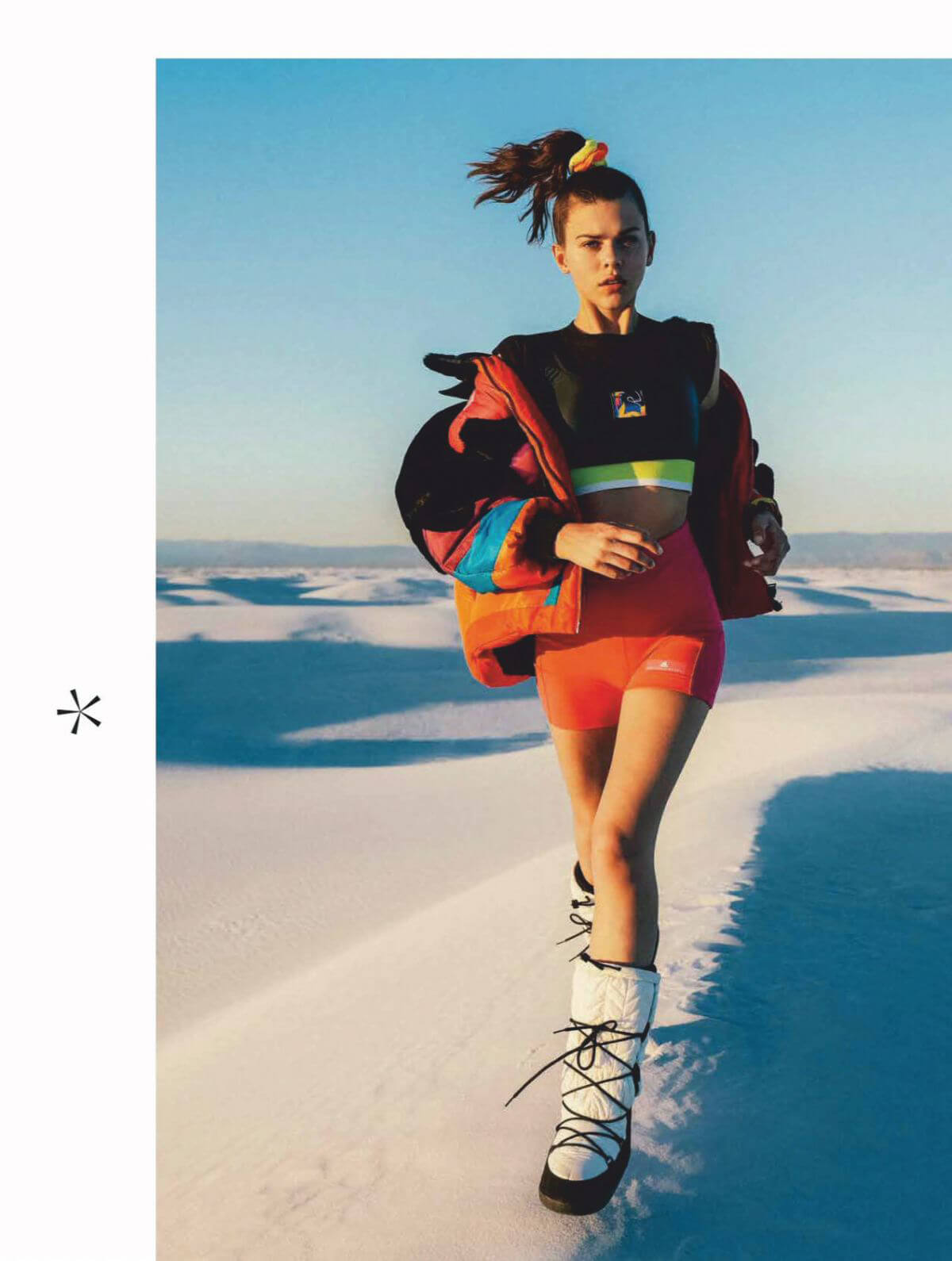 Georgia Fowler in Elle Magazine, Australia January 2019