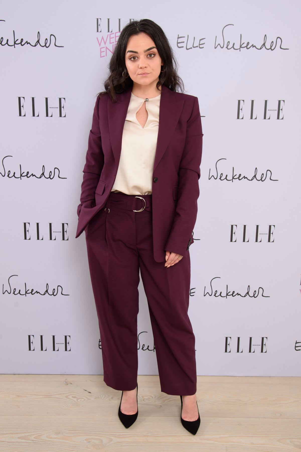 Hayley Squires at Elle Weekender 2018 at Saatchi Gallery in London 2018/12/02