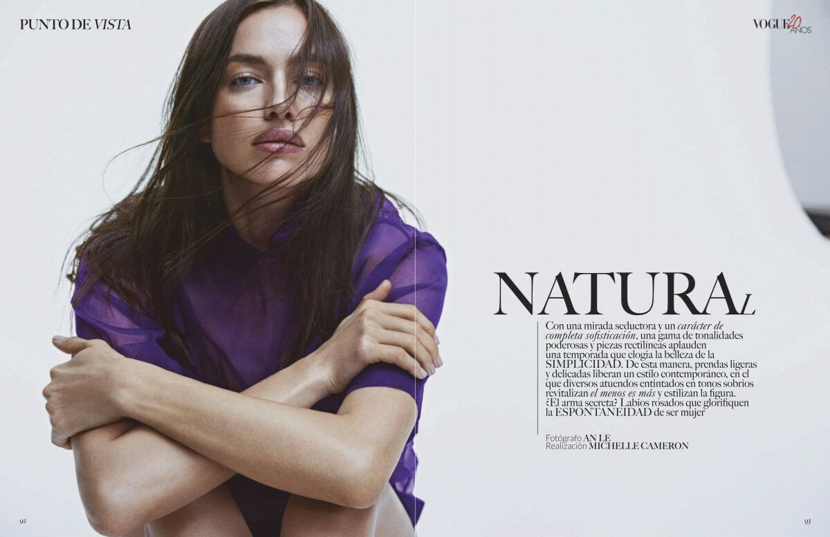 Irina Shayk in Vogue Magazine, Latin America January 2019