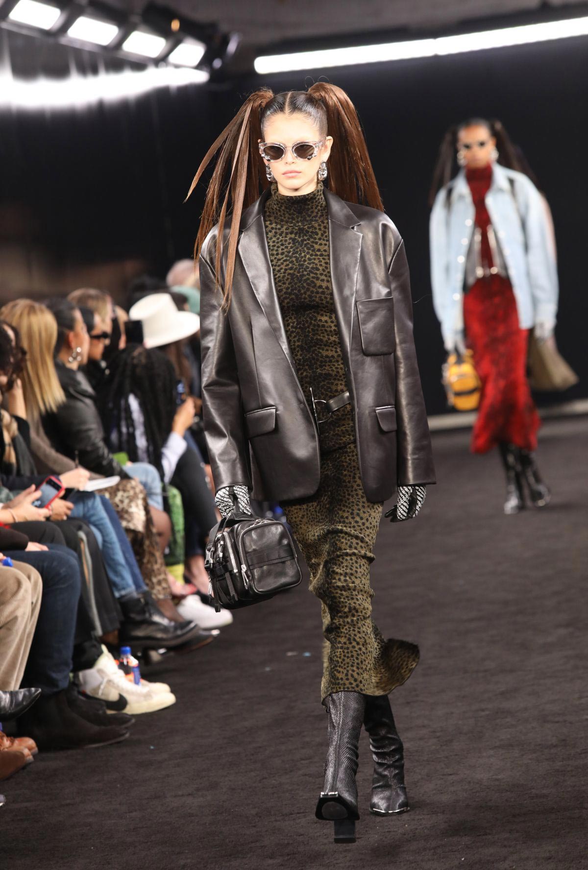 Kaia Gerber at Alexander Wang Runway Show in New York 2018/12/01