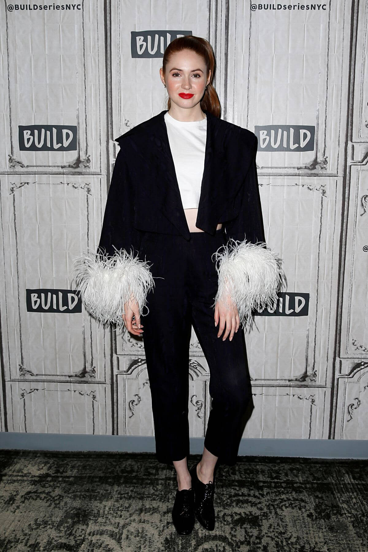 Karen Gillan at Build Series in New York 2018/12/14