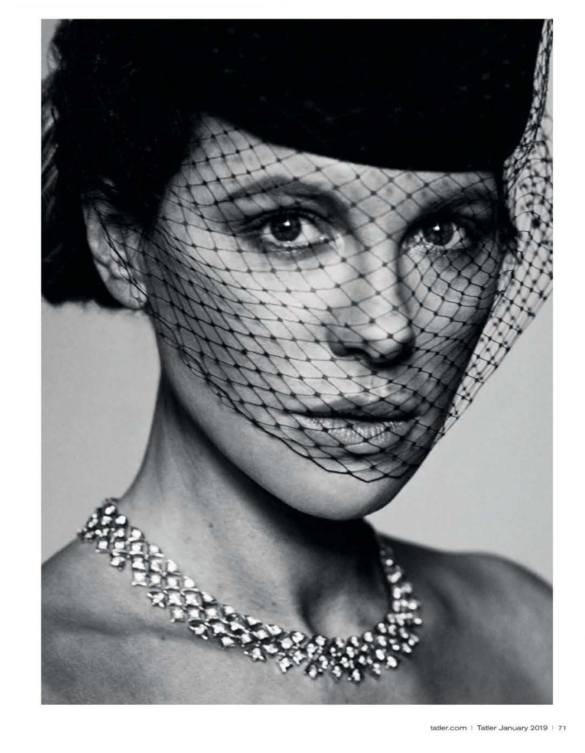 Kate Beckinsale for Tatler Magazine, January 2019 Issue