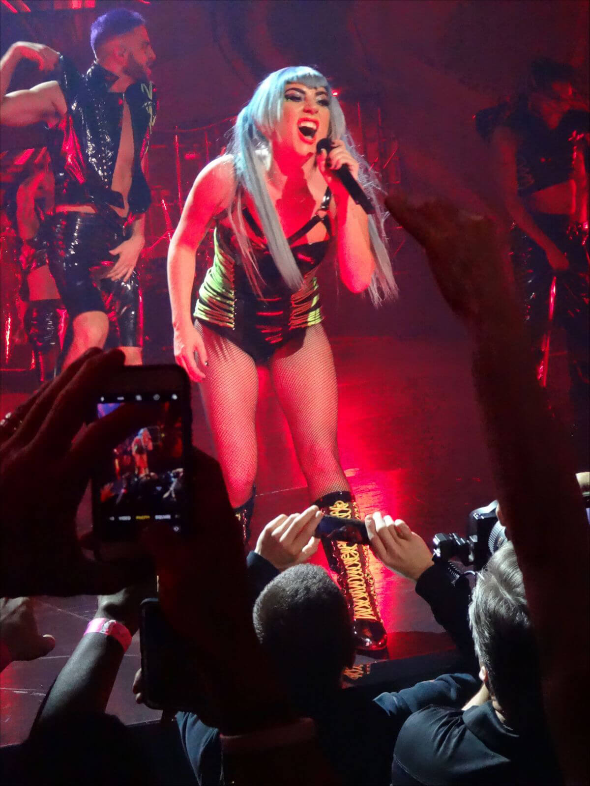Lady Gaga Performs at Lady Gaga: Enigma in Las Vegas 2018/12/28