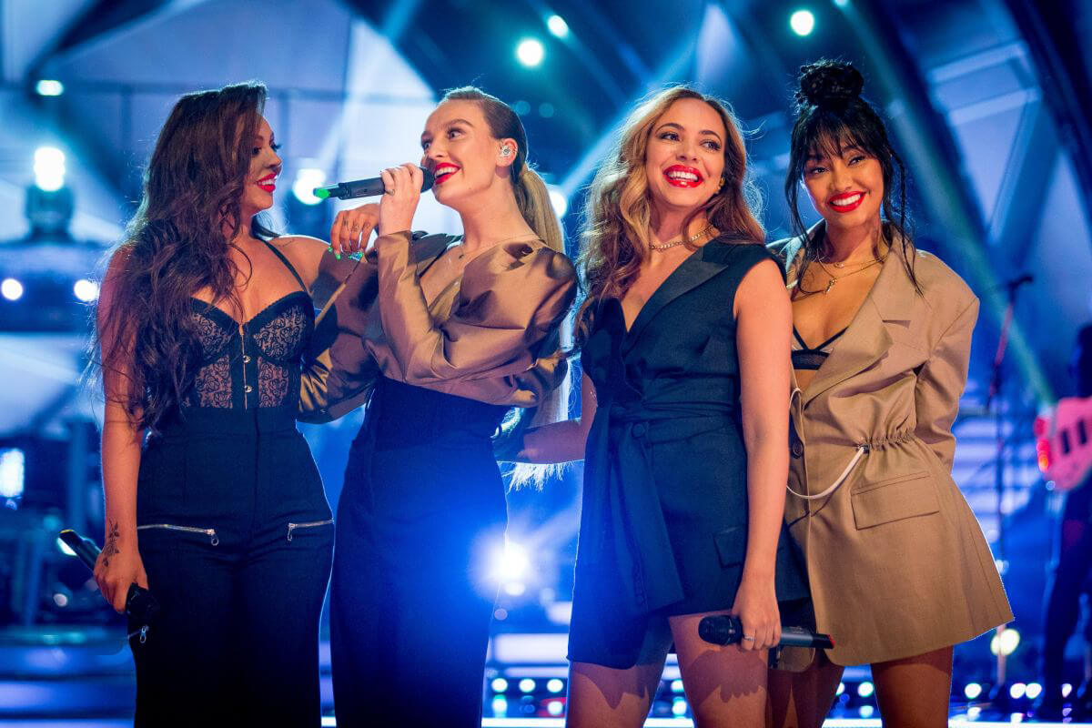 Little Mix Performs at Strictly Come Dancing in London 2018/12/09