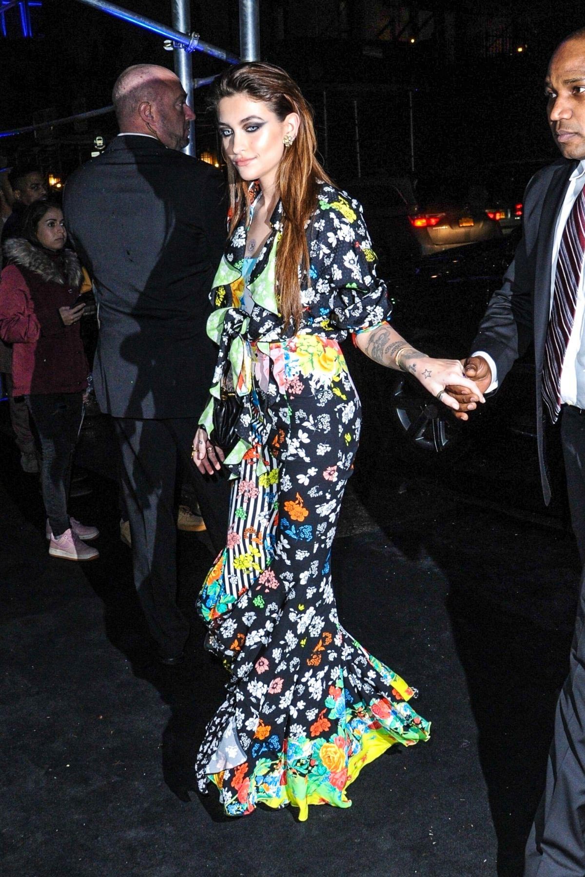 Paris Jackson Arrives at Versace Fashion Show in New York 2018/12/02