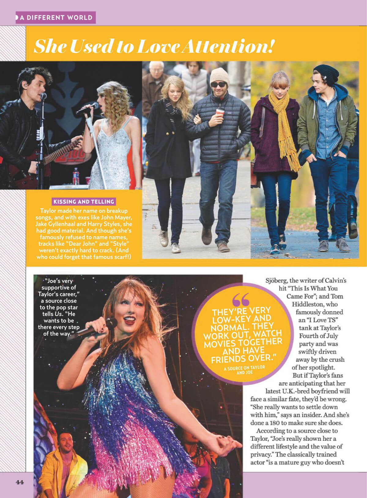 Taylor Swift in US Weekly Magazine, January 2019