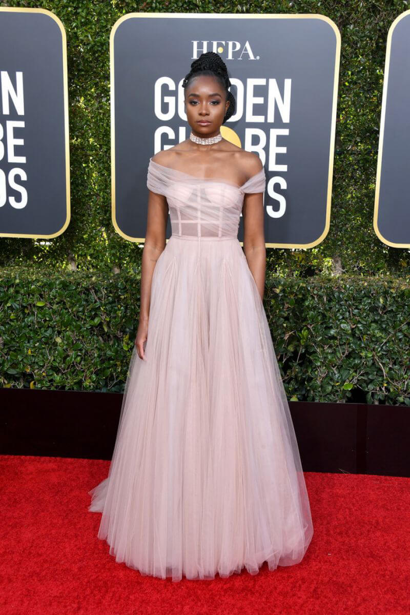 Kiki Layne at 2019 Golden Globe Awards in Beverly Hills 2019/01/06