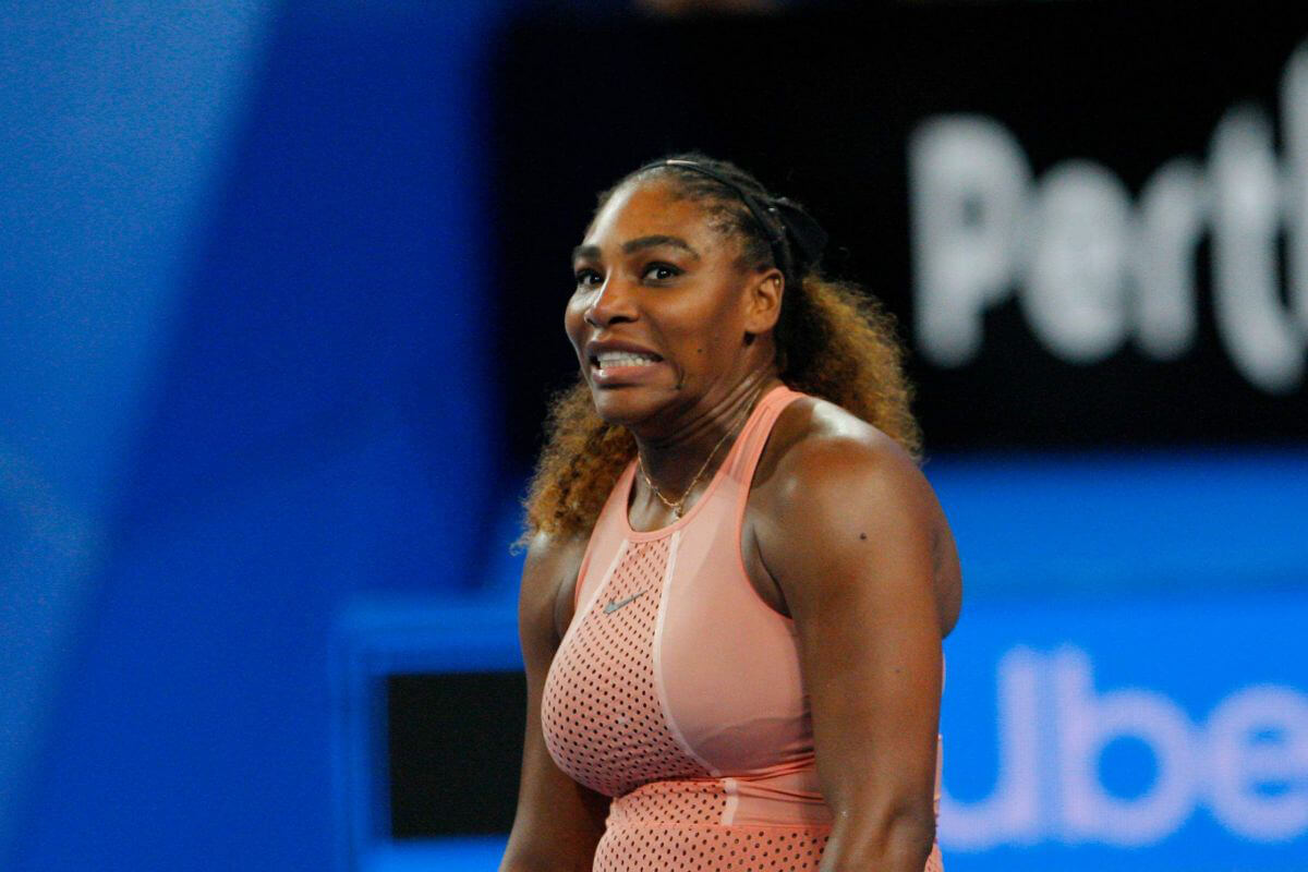 Serena Williams at Hopman Cup Tennis in Perth 2019/01/01