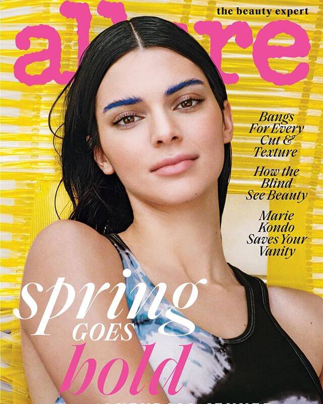 Kendall Jenner Cover Photoshoot for Allure Magazine, March 2019 issue