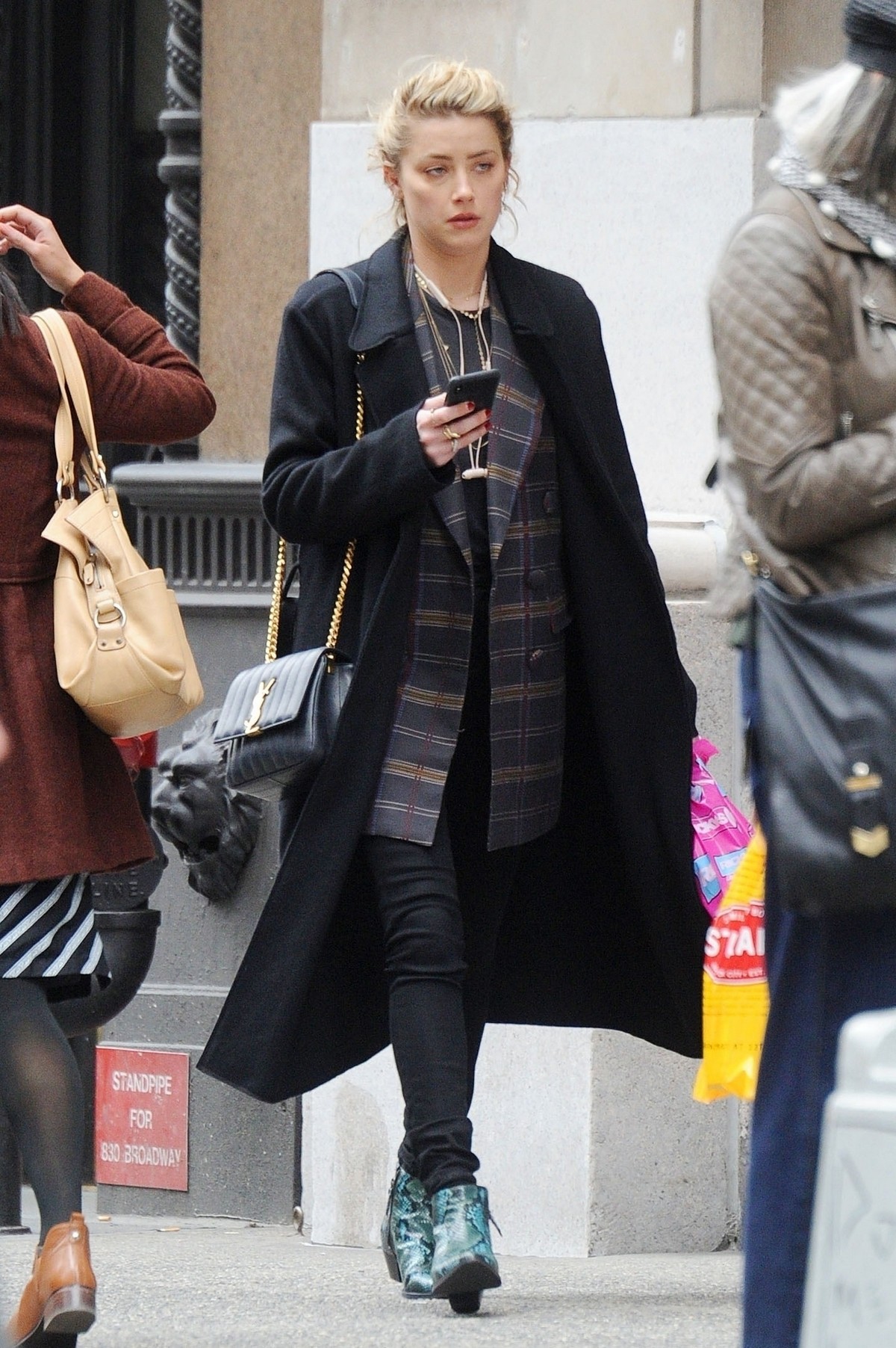 Amber Heard for Drug Store Makeup in New York 2019/04/30