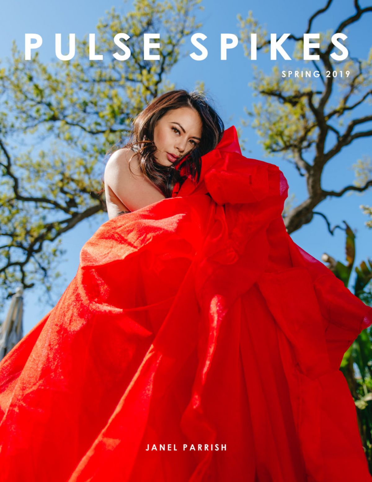 Janel Parrish in Pulse Spikes Magazine, Spring 2019