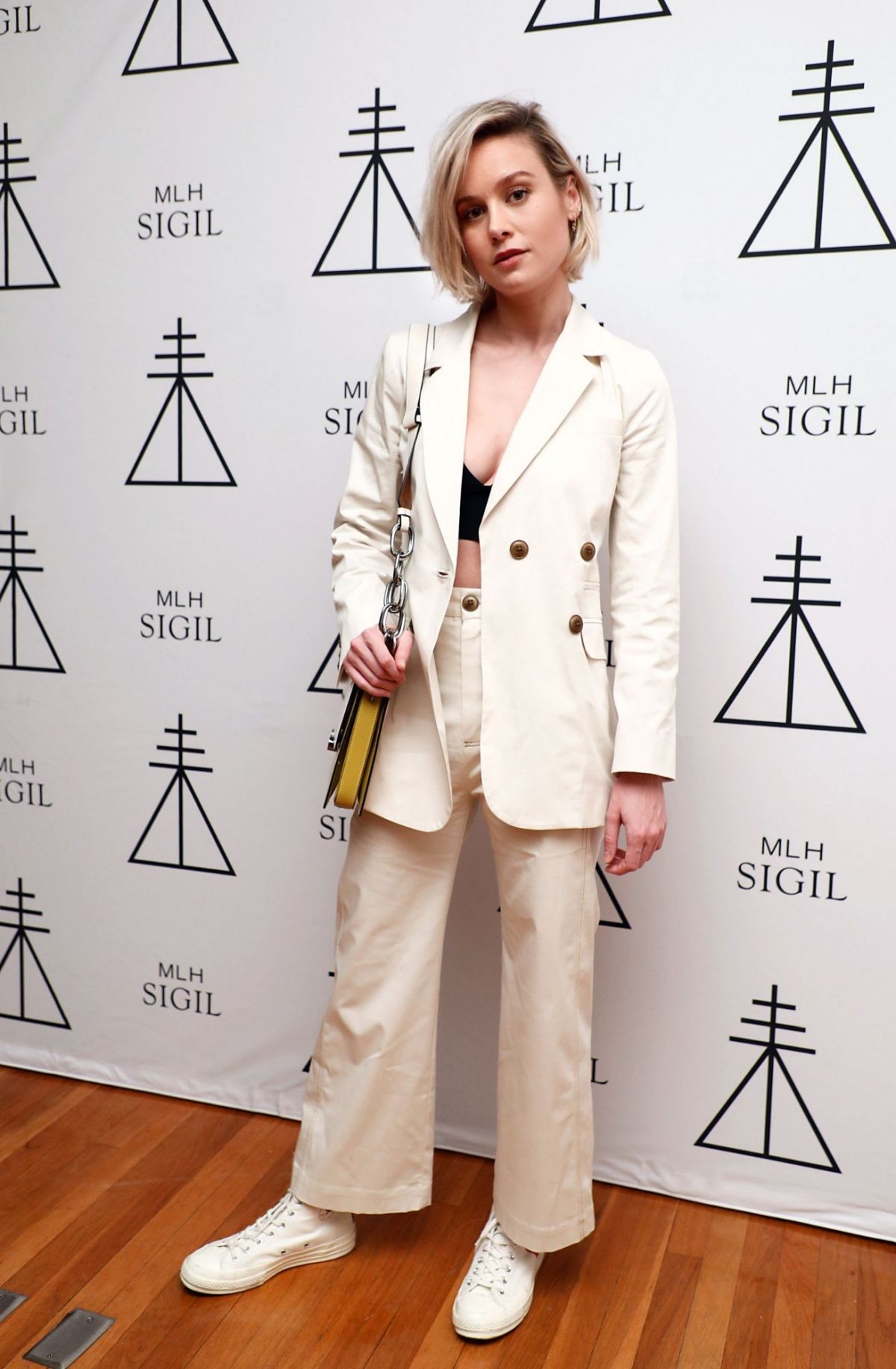 Brie Larson at MHL Sigil Fragrance Launch Party in Los Angeles 2019/04/30