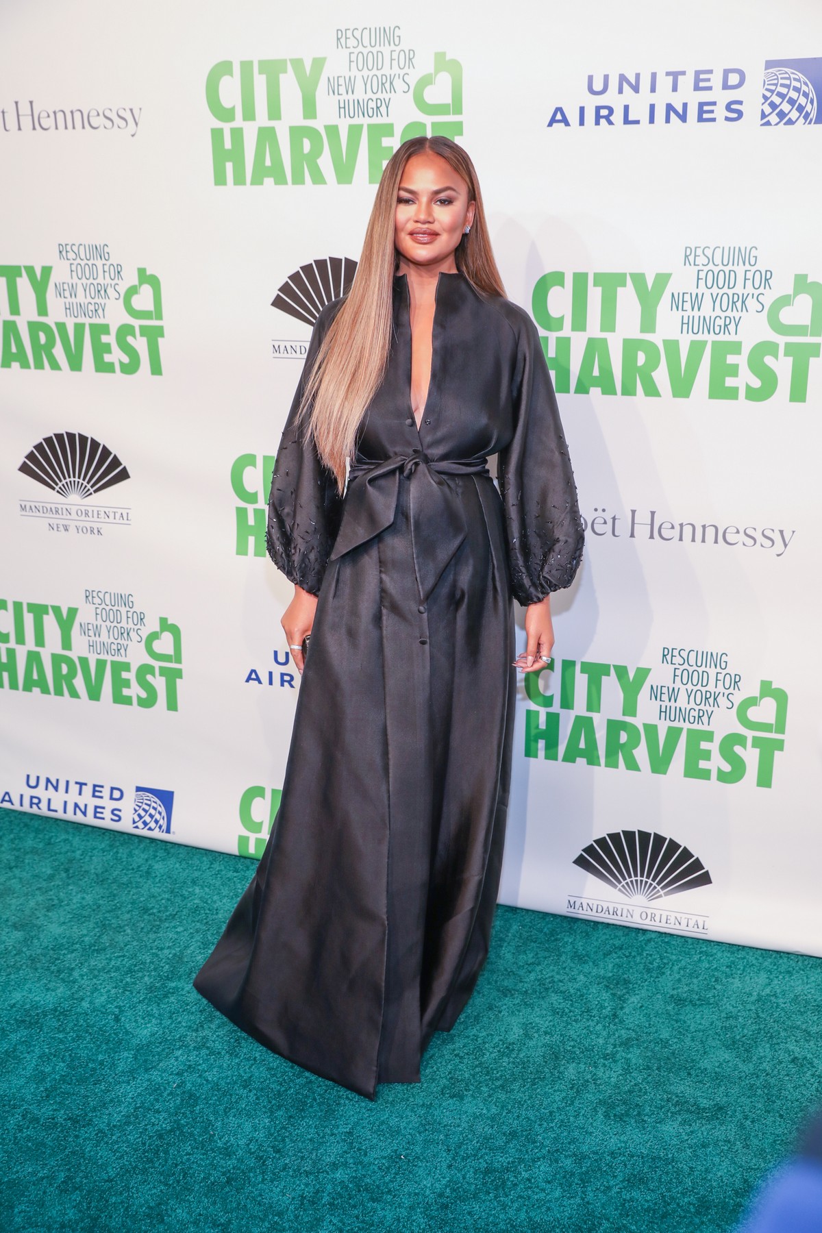 Chrissy Teigen at 36th Annual City Harvest Gala in NYC 2019/04/30